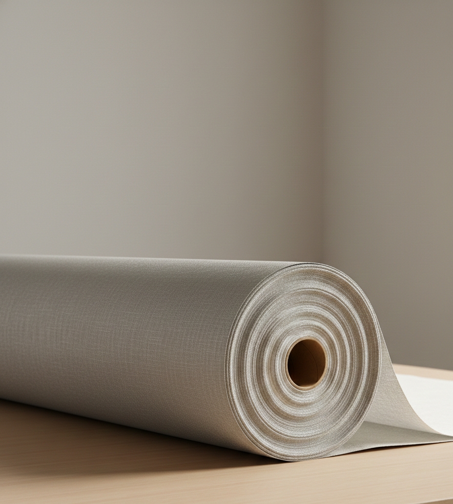 Reflective mesh fabric roll